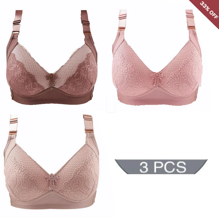 [3pcs]Sexy lace bra