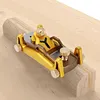 ENJOYWOOD Mini Block Plane Aluminum Alloy Manual Planner for Finishing, Chamfering and Tenoning in Woodworking 