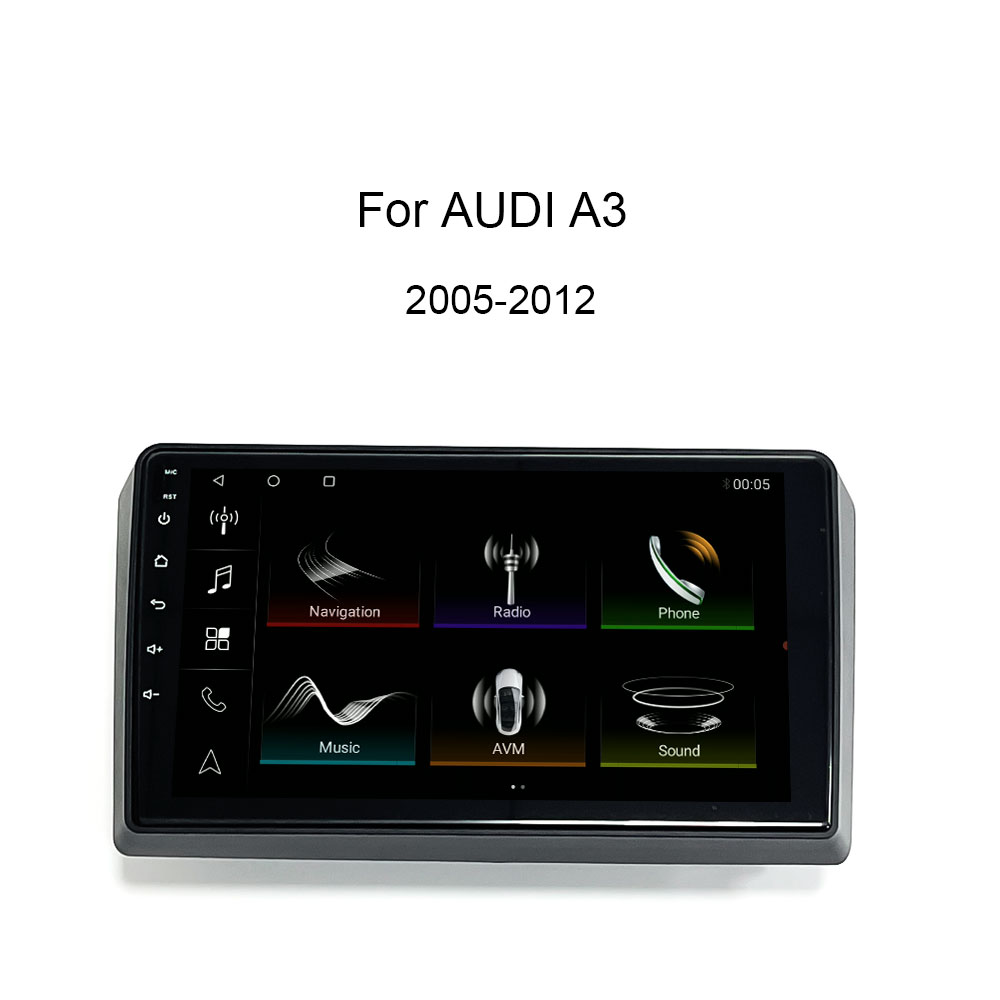 For AUDI A3 2005-2012 Year Apple CarPlay Android Auto Display Monitor Upgrade Autoradio Stereo