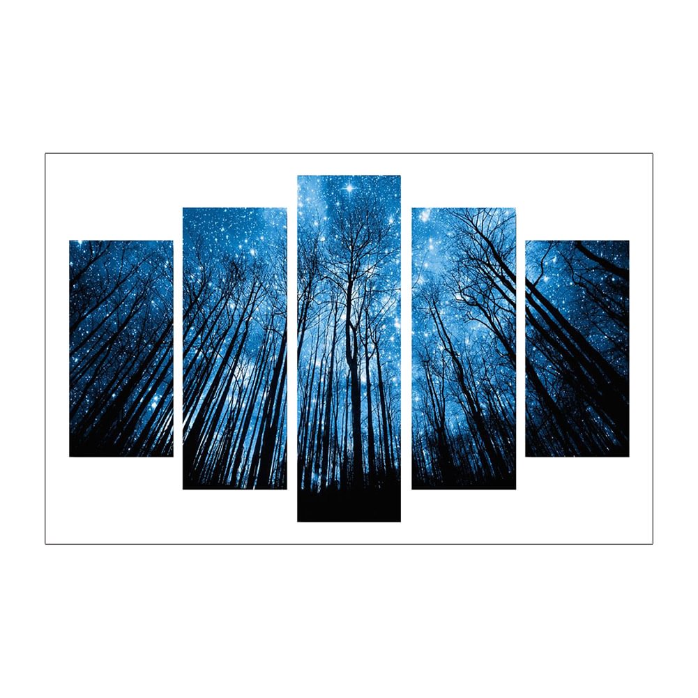 Diamond Painting - Full Round - 5pcs Forest(95*45cm)
