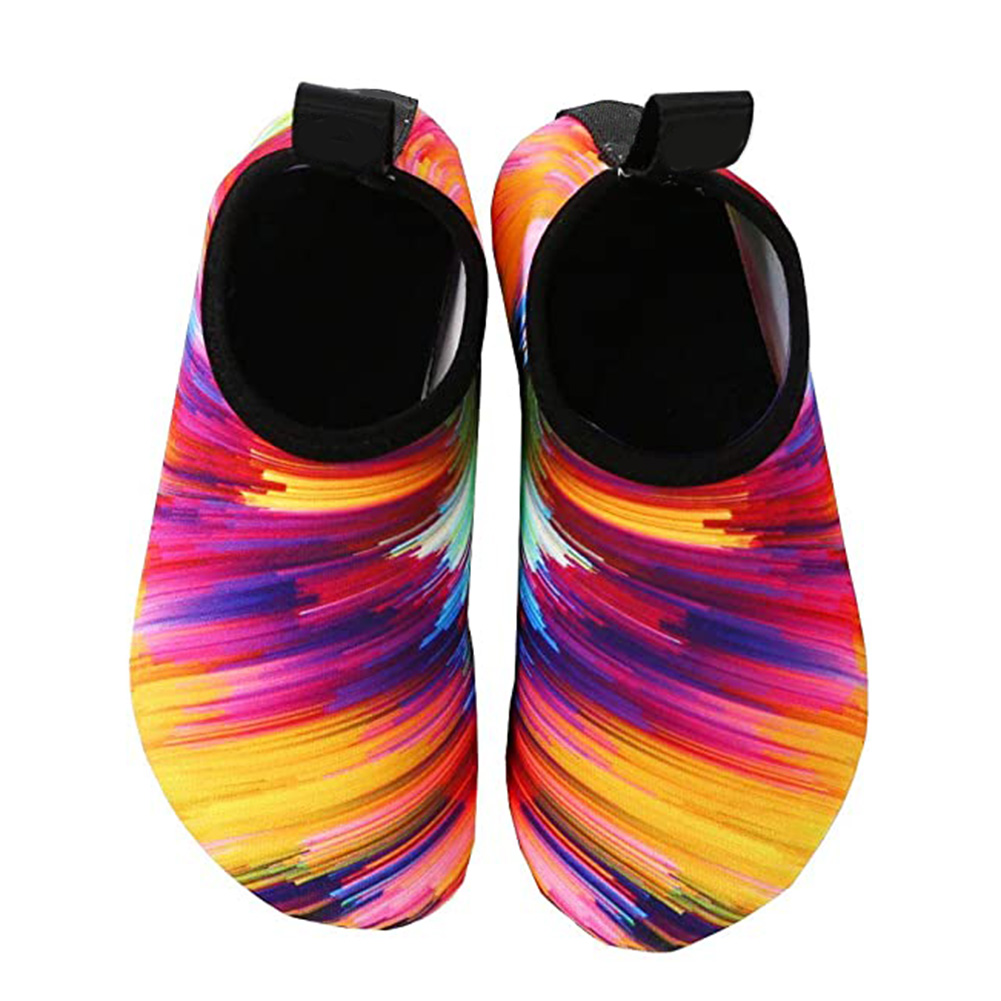 

Barefoot Diving Swimming Socks Beach Non-slip Adult Kids Shoes (Rainbow), Multicolor, 501 Original