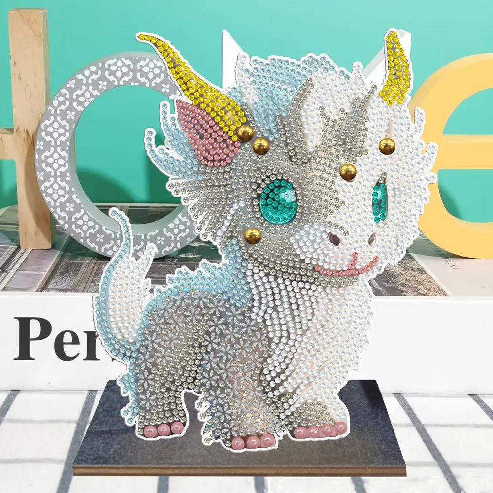 Dragon DIY Diamonds Painting Ornaments Kids Gift Diamond Mosaic Ornament(Single-sided)