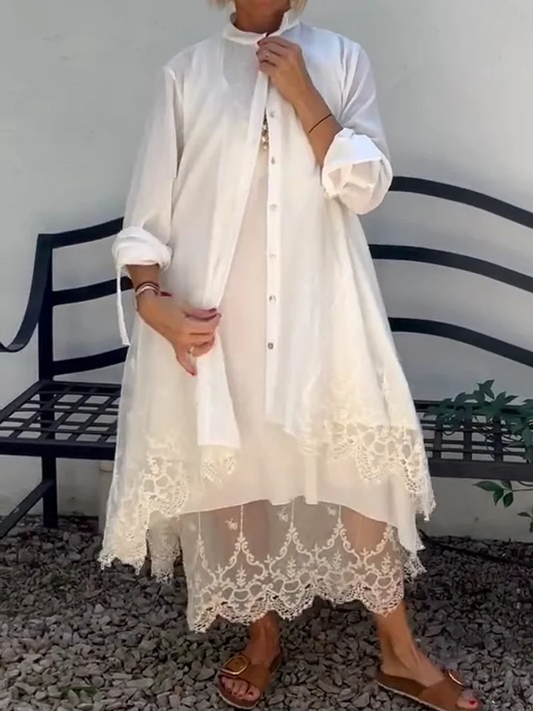 Womens Lace Dress Suit