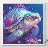 Diamond Painting -DIY Round Partial AB Drill Sea Turtles(45x45cm)