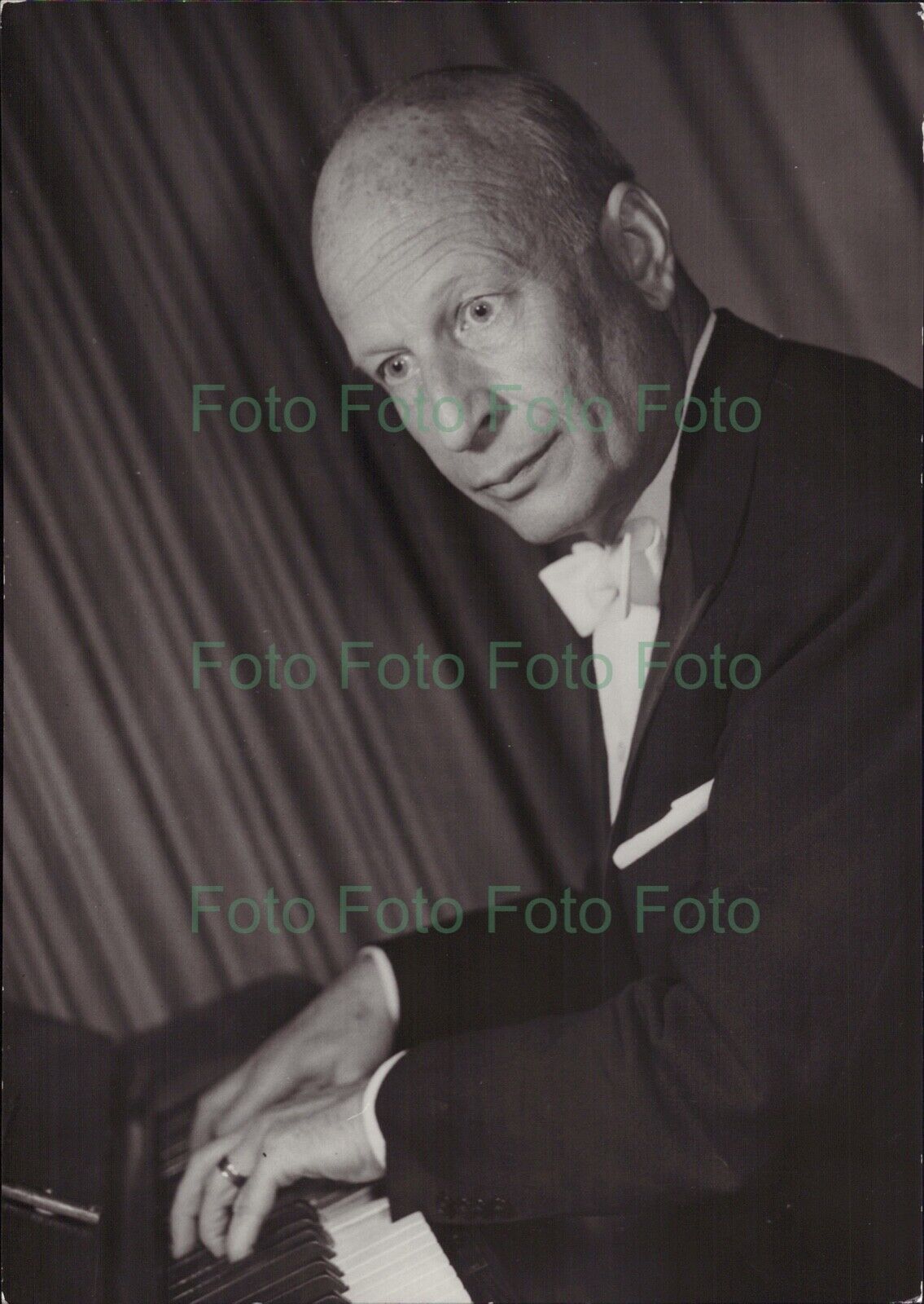 Werner Singer Pianist Music Opera Vintage Press Photo Poster painting R?hnert (UN-272