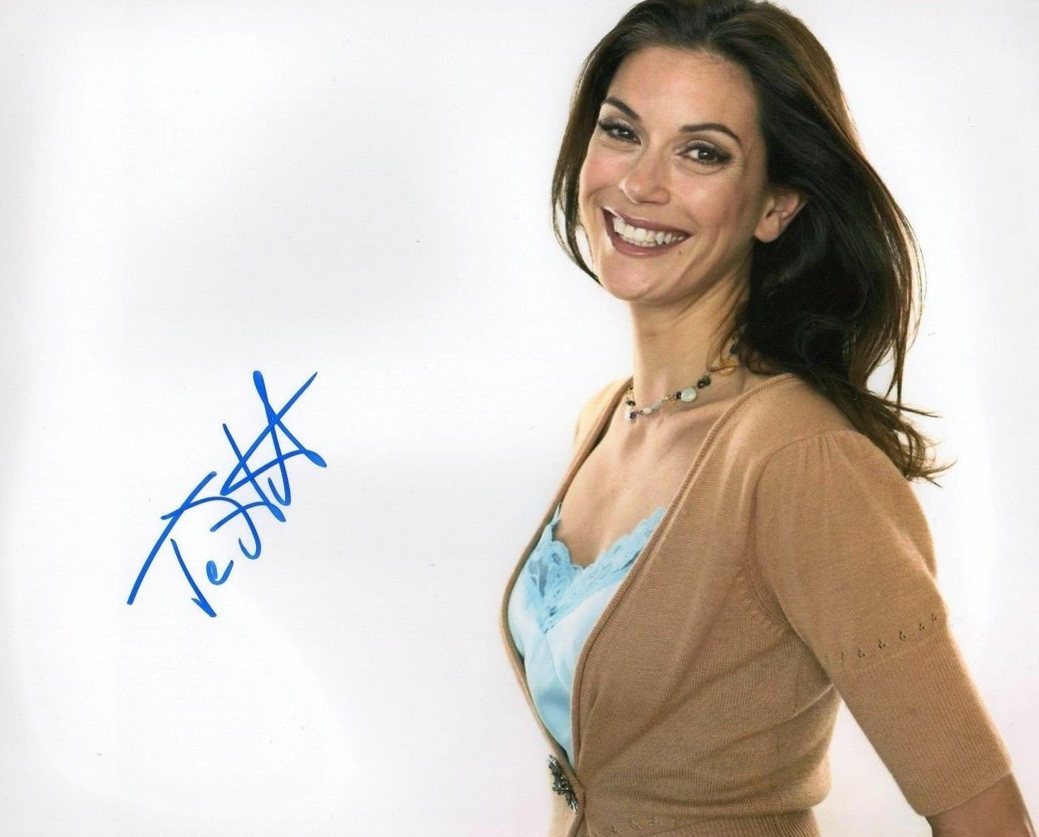 TERI HATCHER AUTOGRAPHED SIGNED A4 PP POSTER Photo Poster painting PRINT 6