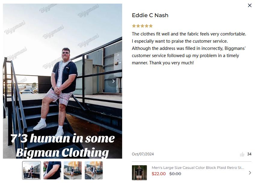 affordable big and tall clothing