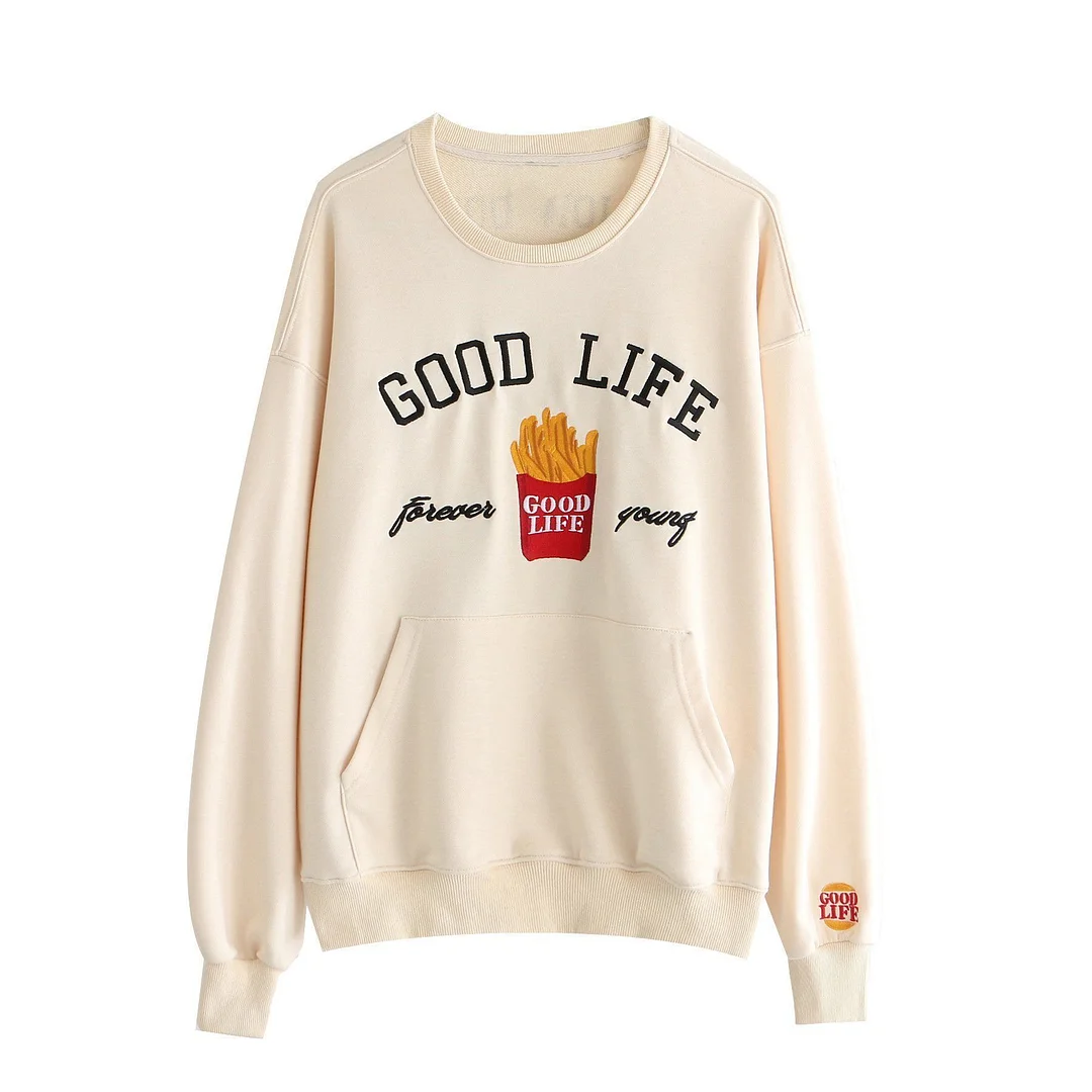 The good best sale life sweatshirt