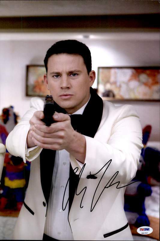 Channing Tatum PSA/DNA authentic signed 10x15 Photo Poster painting |CERT Autographed A