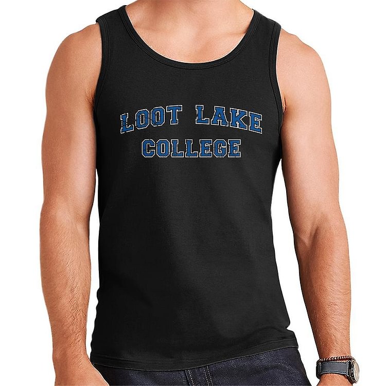 Fortnite Loot Lake College Varsity Text Men's Vest