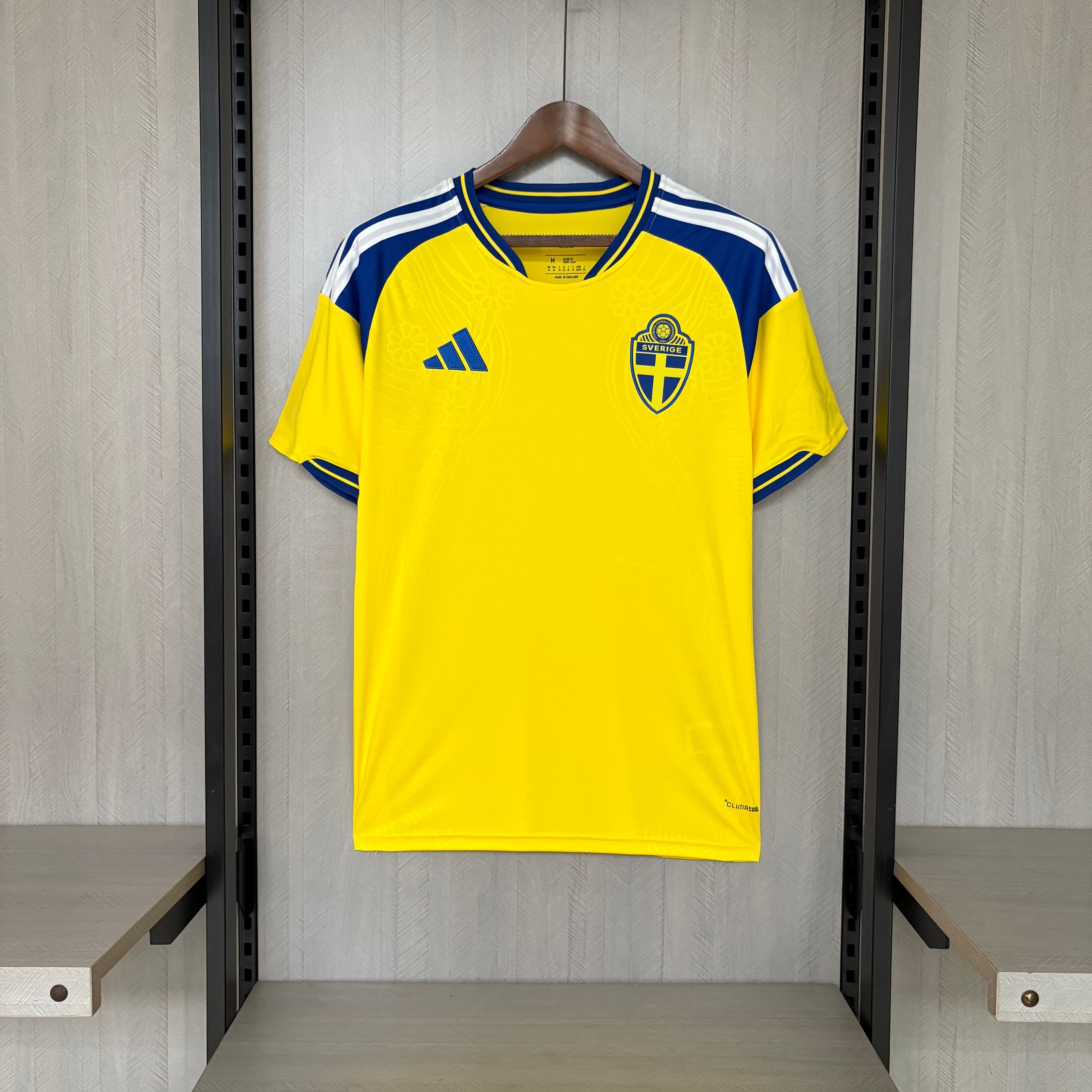 2026 Sweden Home Football Shirt Thai Quality