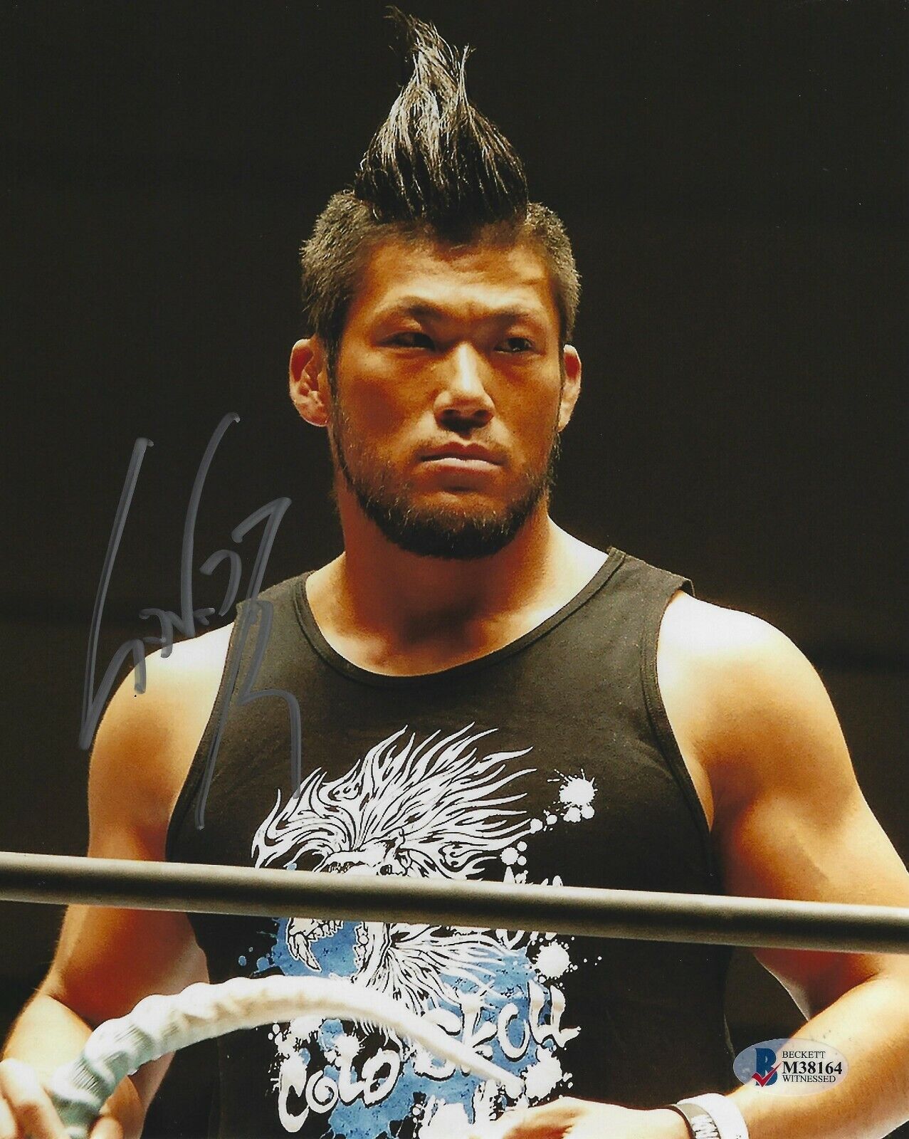 Sanada Signed 8x10 Photo Poster painting BAS COA New Japan Pro Wrestling LIJ Picture Autograph 0