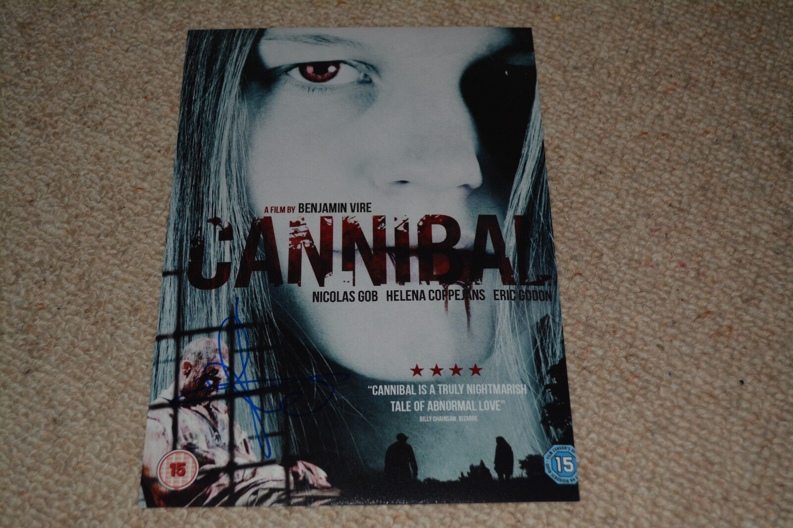 JONATHAN DEMURGER signed autograph In Person 8x11 (20x28 cm) CANNIBAL HORROR