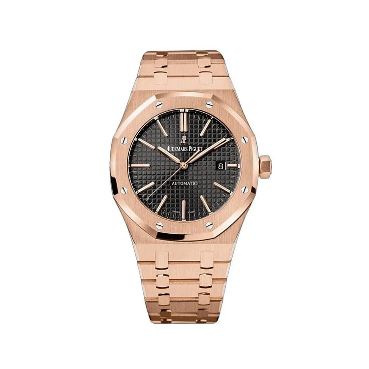 Audemars Piguet Royal Oak Selfwinding 41mm Rose Gold Black Dial 15400OR.OO.1220OR.01