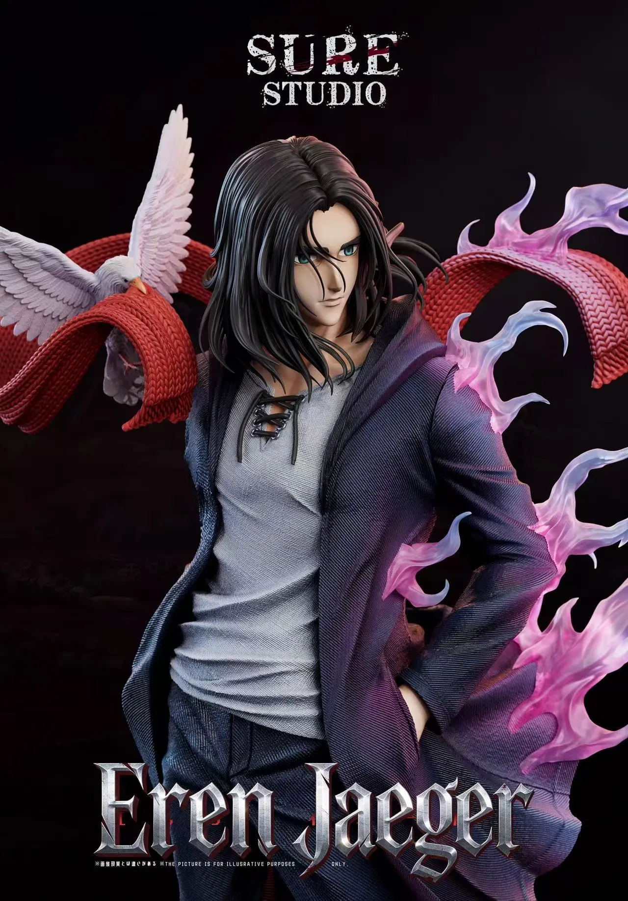 Sure Studio - Eren Jaeger Attack on Titan 1/6 Statue(GK)-