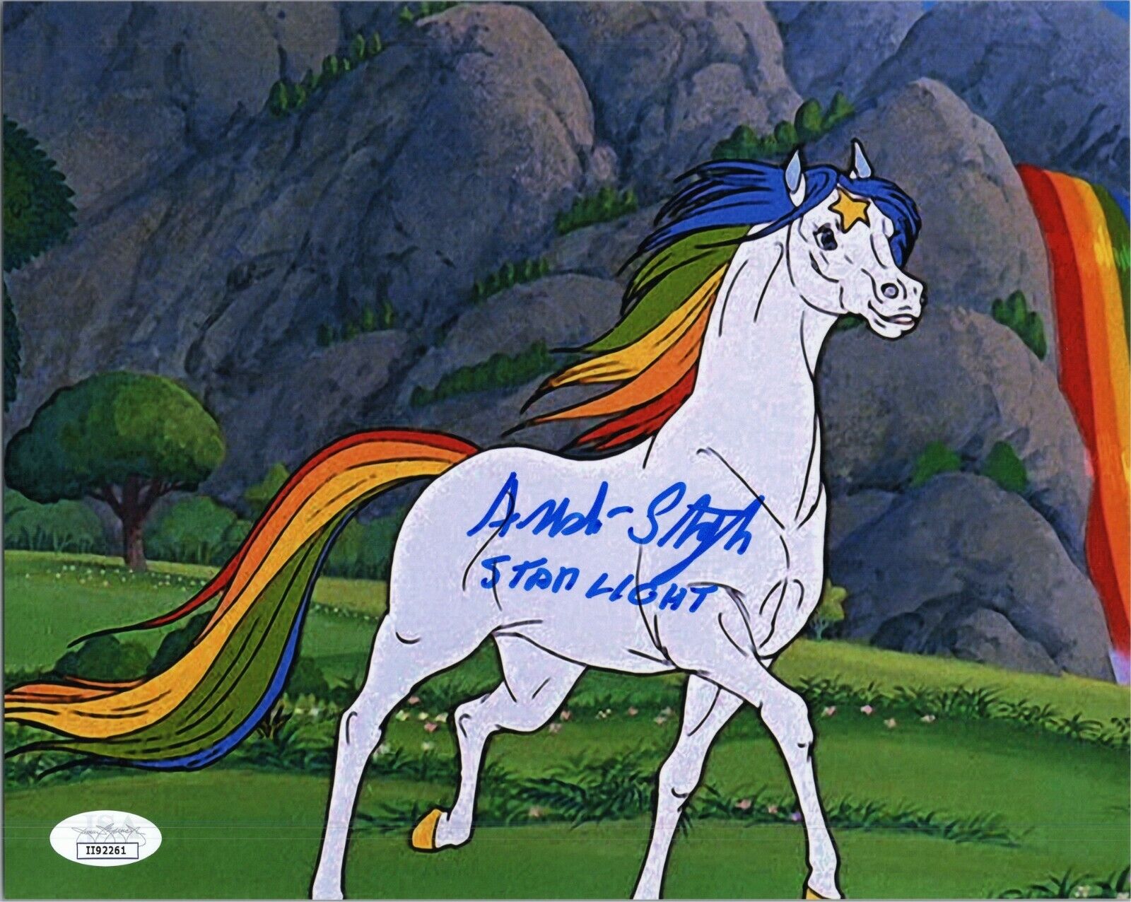 ANDRE STOJKA Authentic Hand-Signed STARLIGHT Rainbow Bright