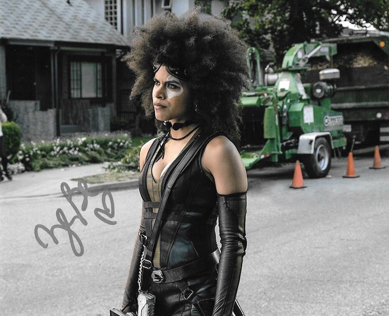 * ZAZIE BEETZ * signed autographed 8x10 Photo Poster painting * DEADPOOL * DOMINO * 3