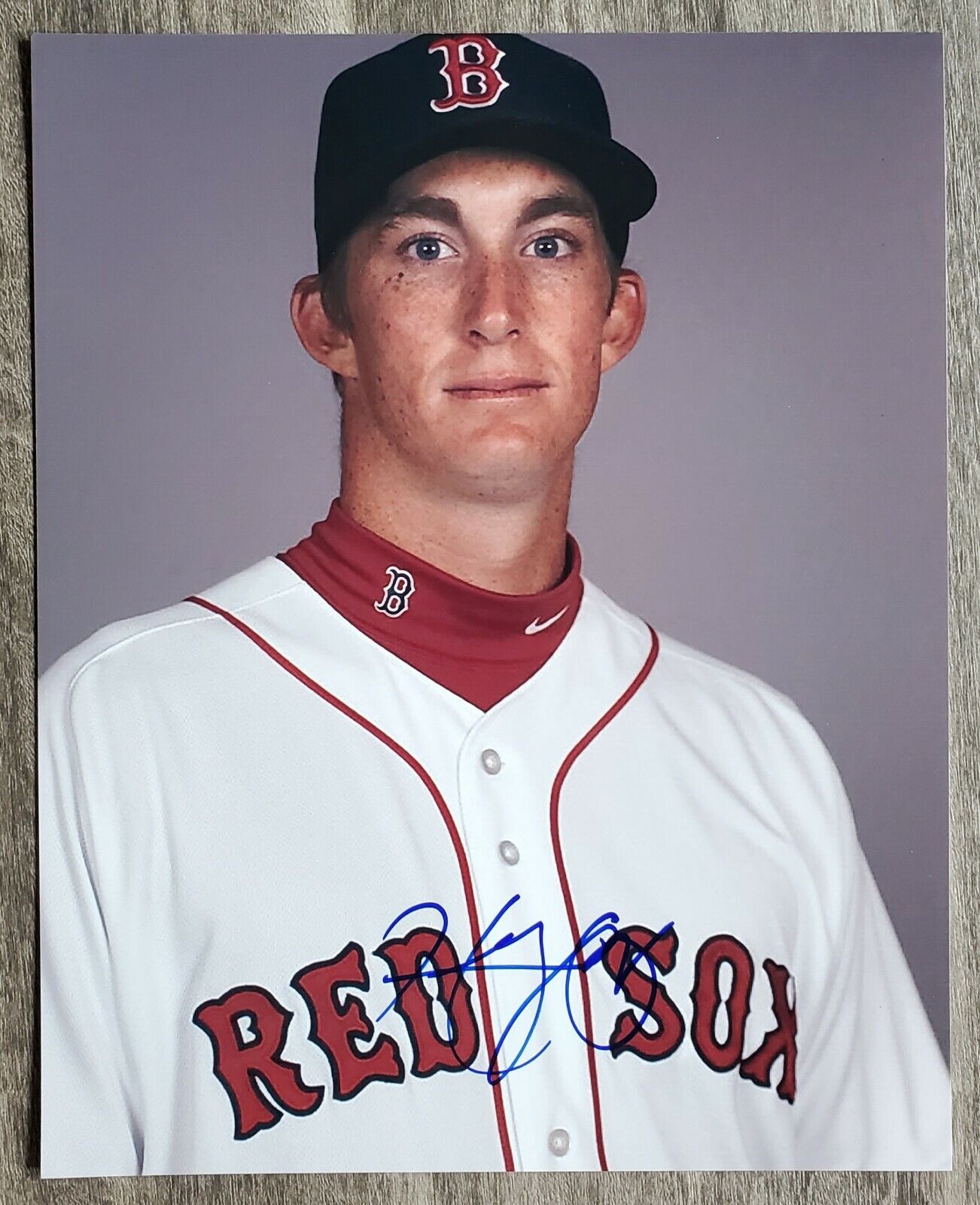 Henry Owens Signed Boston Red Sox 8x10 Photo Poster painting Fenway Park Legend RAD