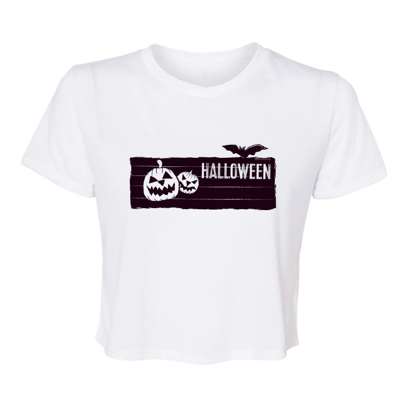 Bonuskycebou fall outfits korean Grunge Cropped Sleeveless Gothic Women Clothing Tees Y2k Crop Top Halloween Letter Printing Pumpkins Graphic Tank Tops T Shirts