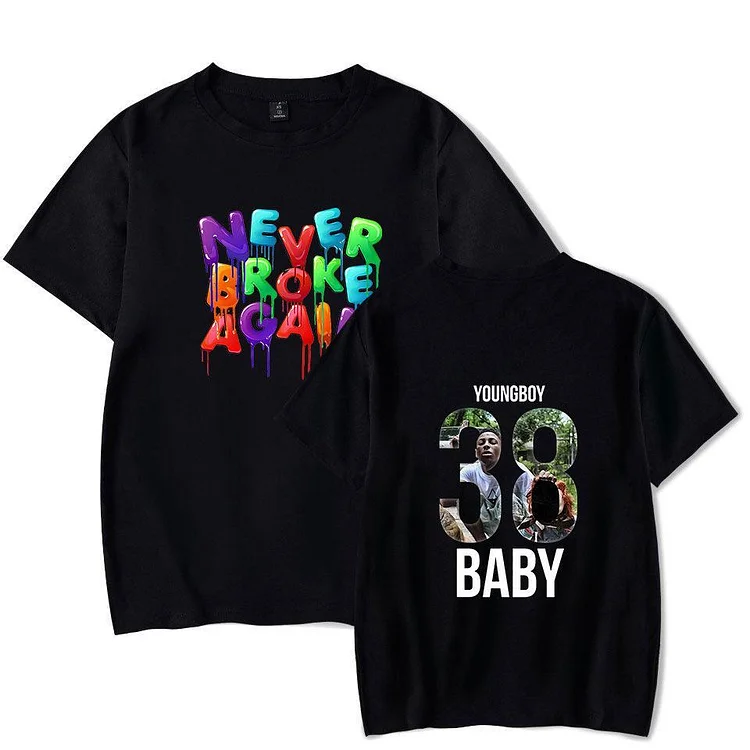 Singer YoungBoy Never Broke Again T Shirt-Mayoulove