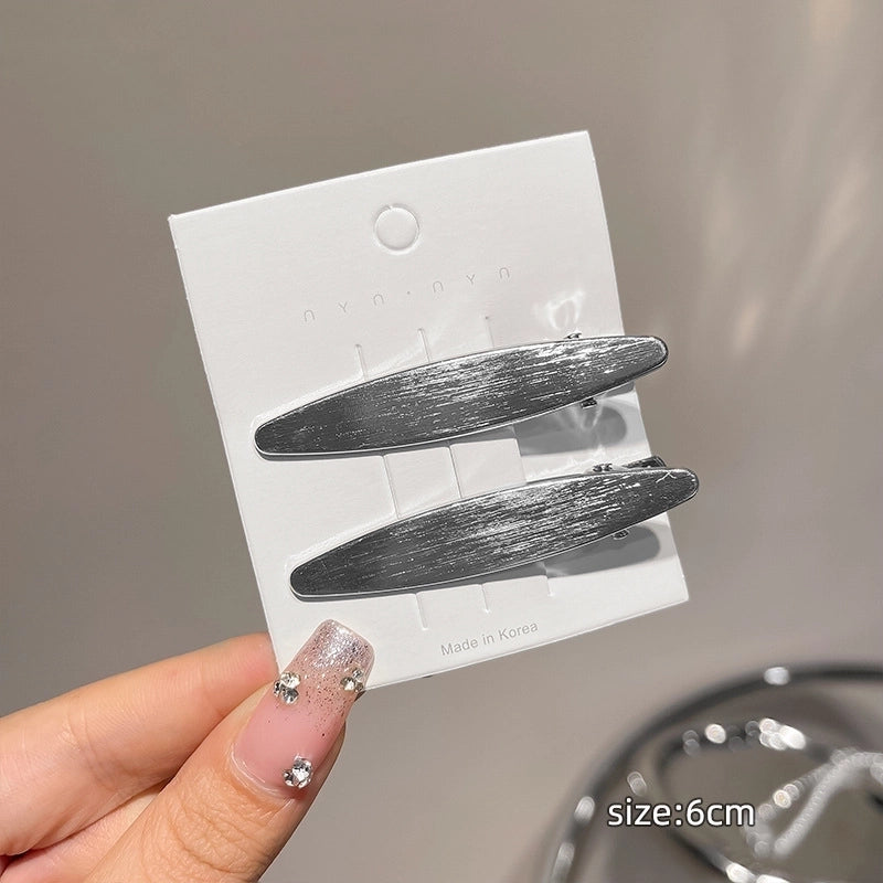 Casual Minimalist Women’s Star Solid Color Alloy Metal Hollow Out Hair Clip Hairpin Hair Claws