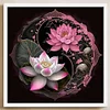 Lotus-11CT Stamped Cross Stitch Kit(40*40cm)