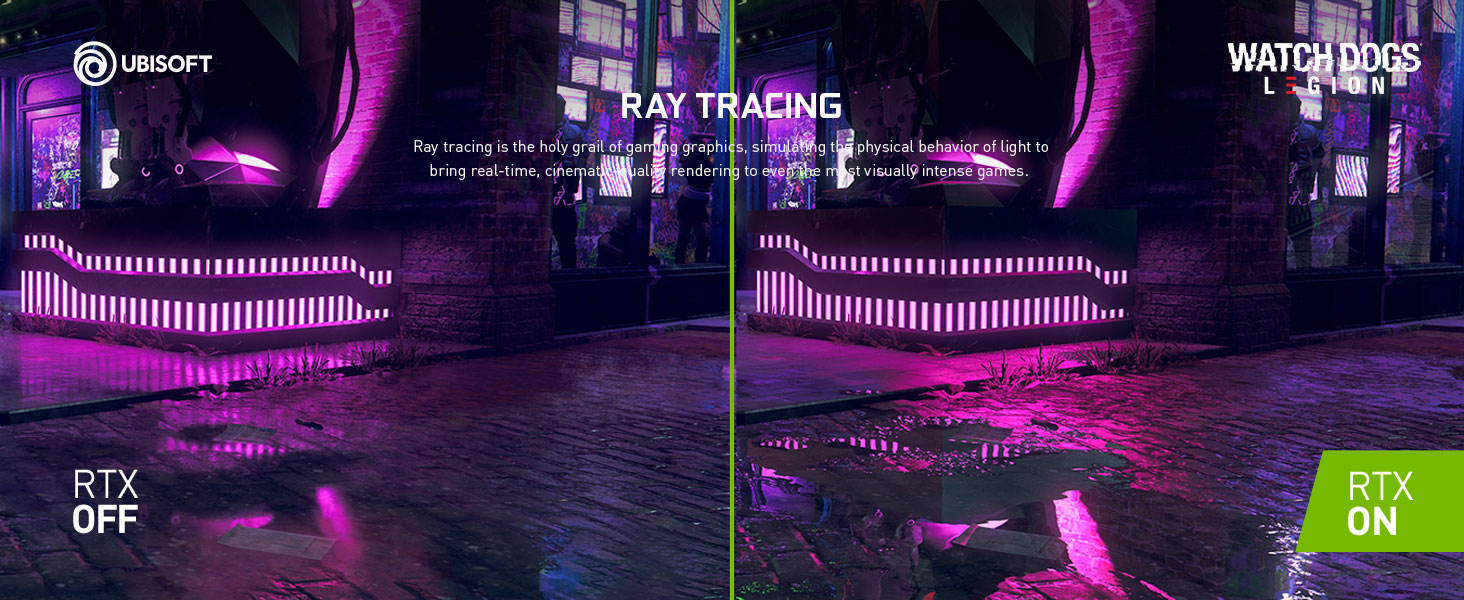 nvidia ray tracing realistic lights shadows reflections