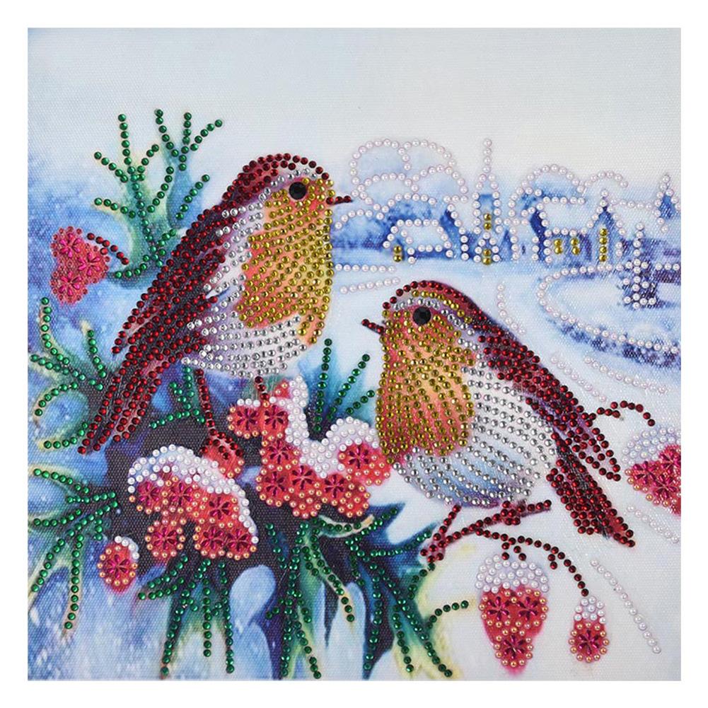 

30*30CM - Special Shaped Diamond Painting - Bird, 501 Original