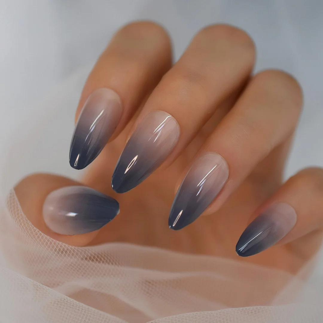 Leopard Fake Nails Butterfly 2021 Press On Nails Fake Nails With Designs Medium False Nail Coffin Tips Trendy Fingernails Charms-Nail Inspo