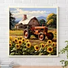 Farm Life Car -Full Square Diamond Painting(45x45cm)