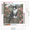 Country Cat-Full Round Diamond Painting 30*30CM