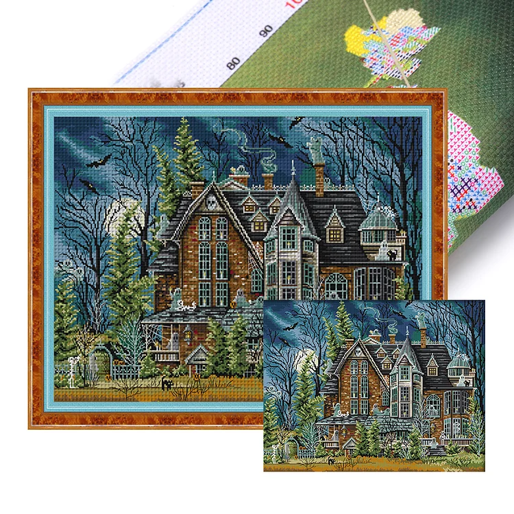 Spooky Stitches 2nd Edition  Full Color Counted Cross Stitch