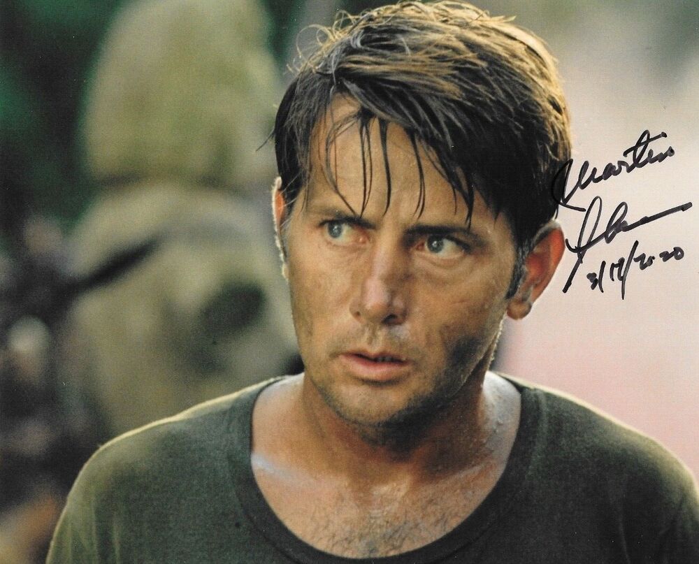 * MARTIN SHEEN * signed 8x10 Photo Poster painting * APOCALYPSE NOW * * 3