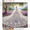 Diamond Painting-DIY Crystal Rhinestone Wedding Girl