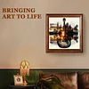 (US Only)Paint By Numbers Kit On Canvas DIY Oil Art Guitar Home Wall Decor40x40cm