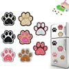 8pcs DIY Cat Paw Diamond Painting Acrylic Fridge Magnet
