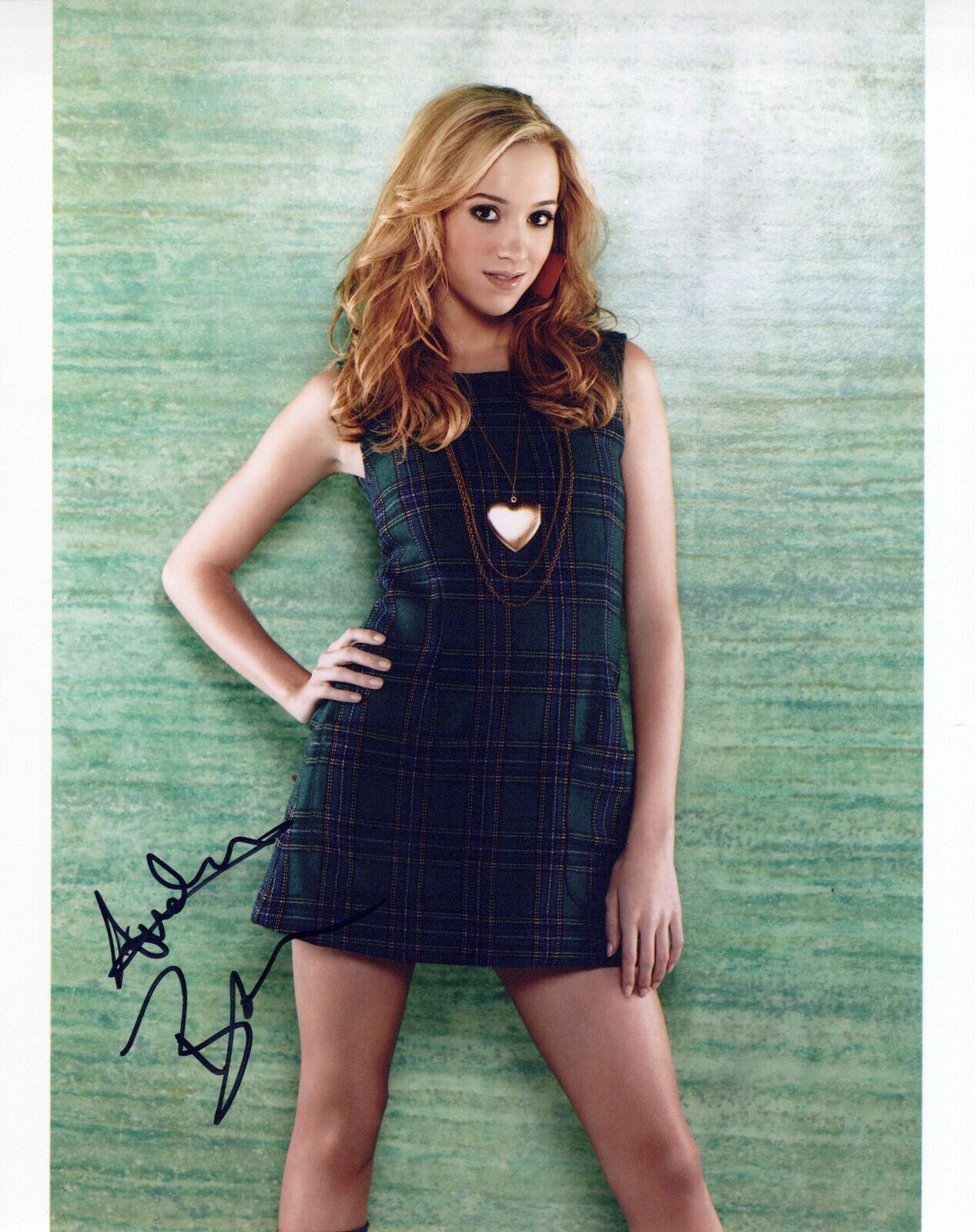 Andrea Bowen glamour shot autographed Photo Poster painting signed 8x10 #4