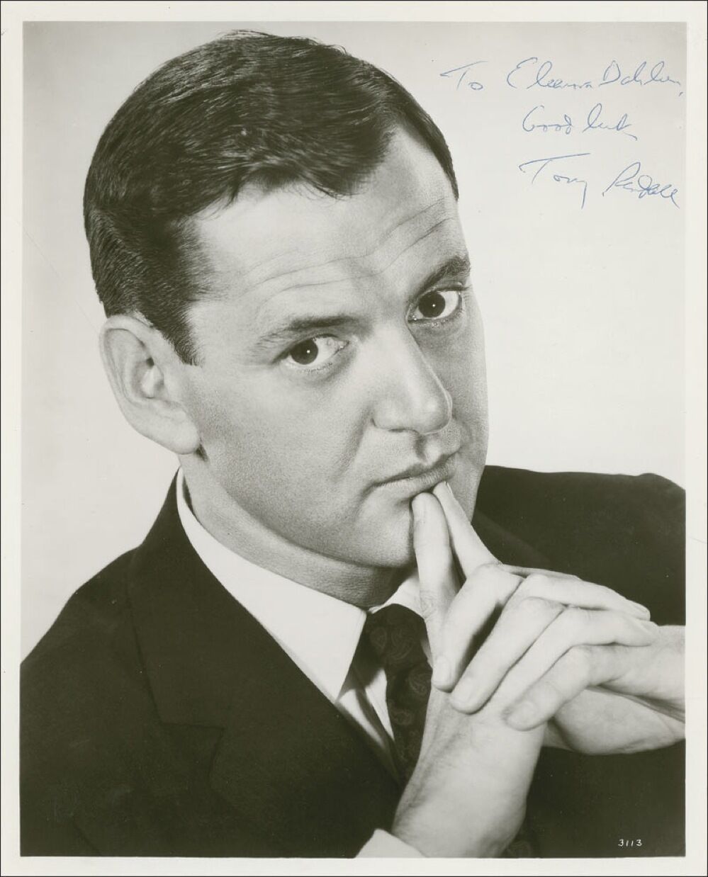 TONY RANDALL Signed Photo Poster paintinggraph - Film & TV Star Actor 'The Odd Couple' preprint