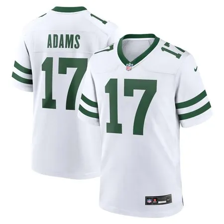 Men's New York Jets #17 Davante Adams  Legacy White Game Jersey