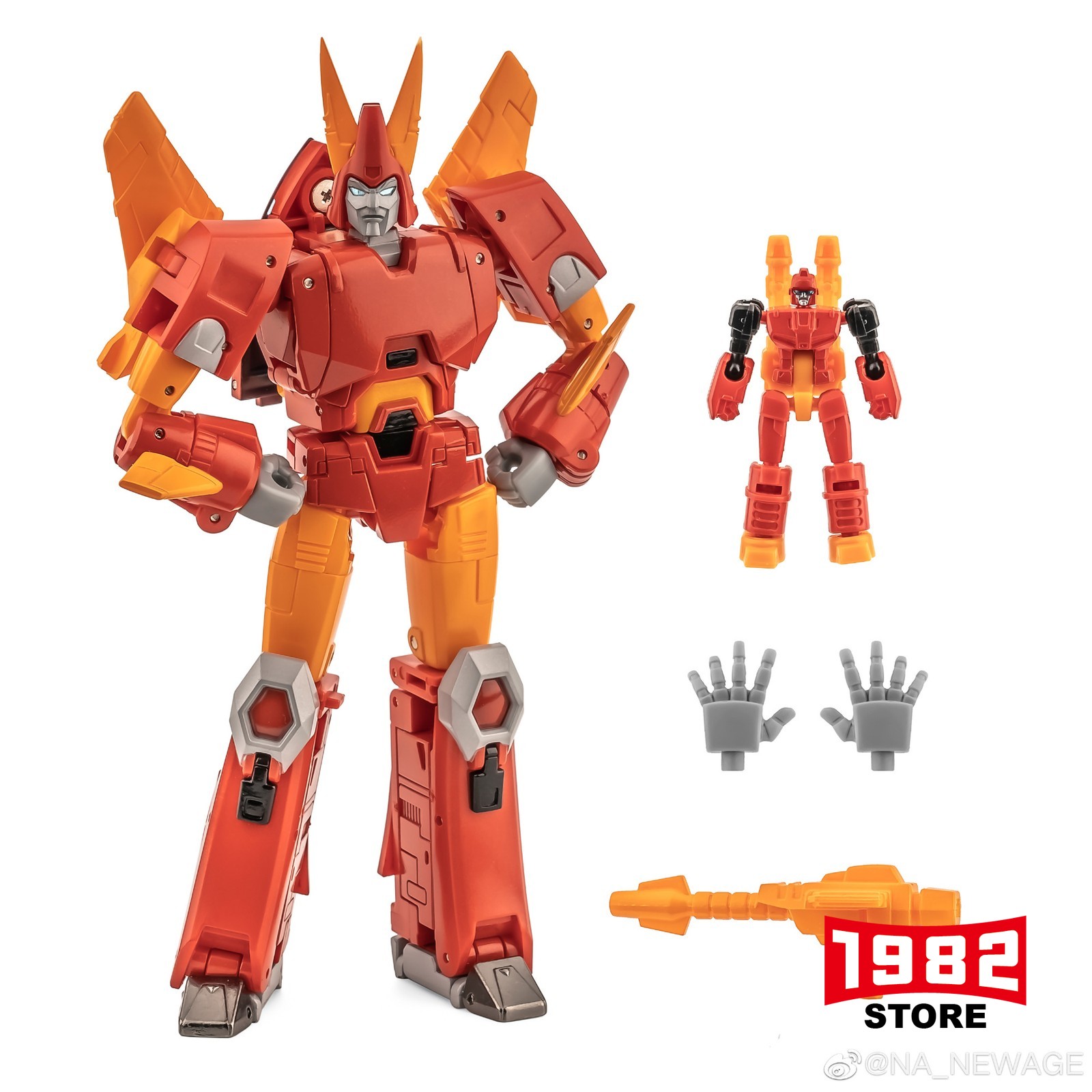 NEWAGE NA H43B Cyclonus Mini Transformers Toys Model Action Figure Collectibles