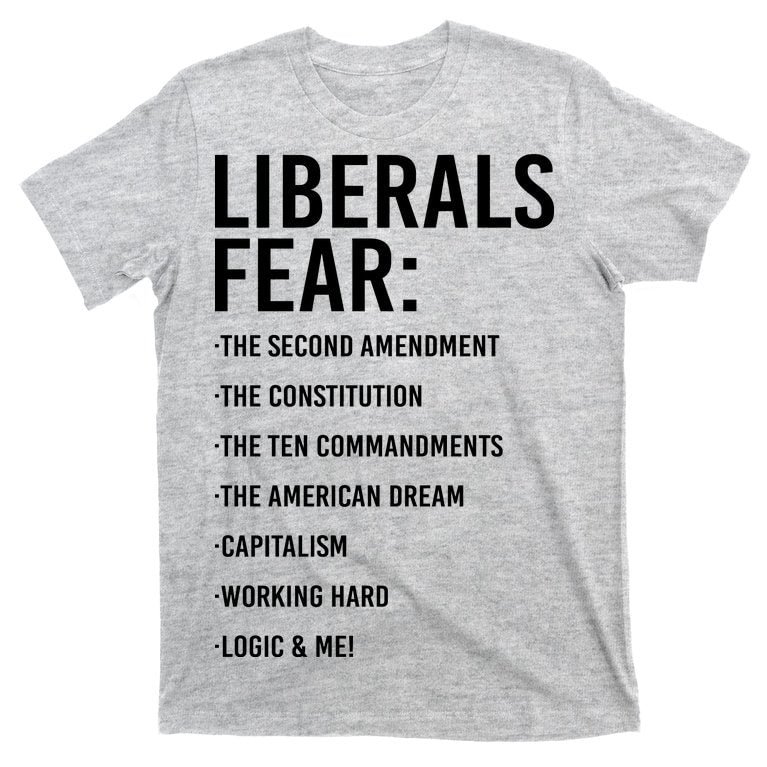 Funny Conservative Anti Liberal Anti Woke Men T-shirts