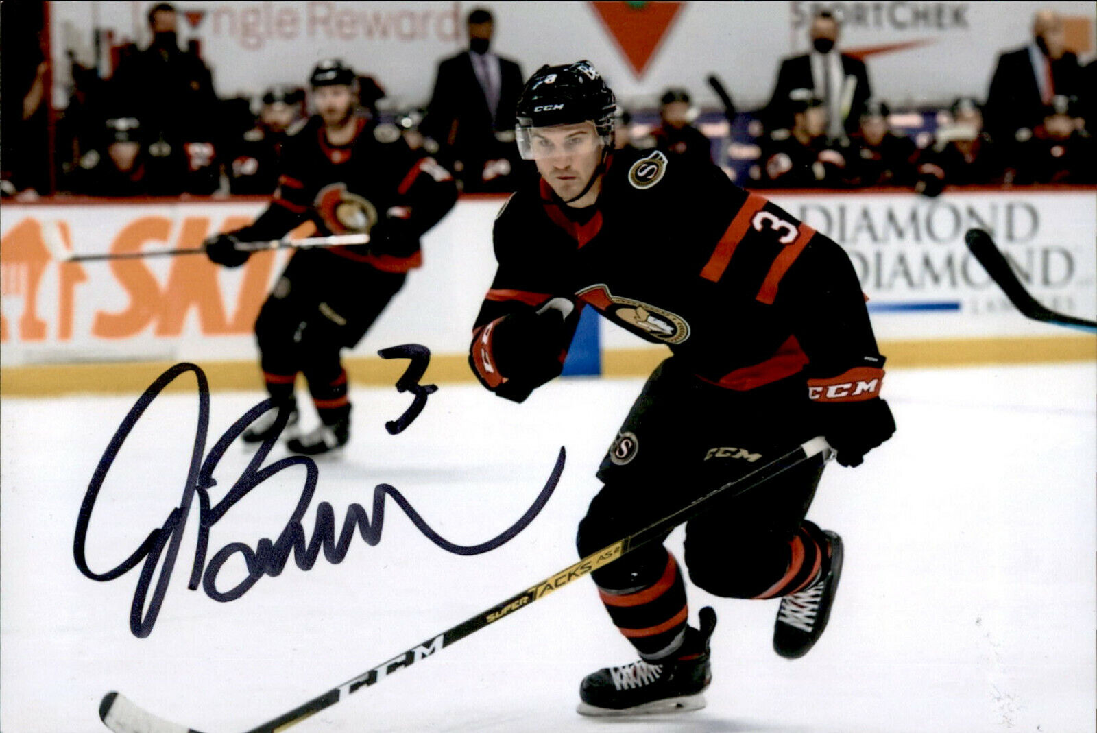 Josh Brown SIGNED autographed 4x6 Photo Poster painting OTTAWA SENATORS