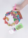 DIY Diamond Hanging Wreath Home Decor Kit | Flower Basket