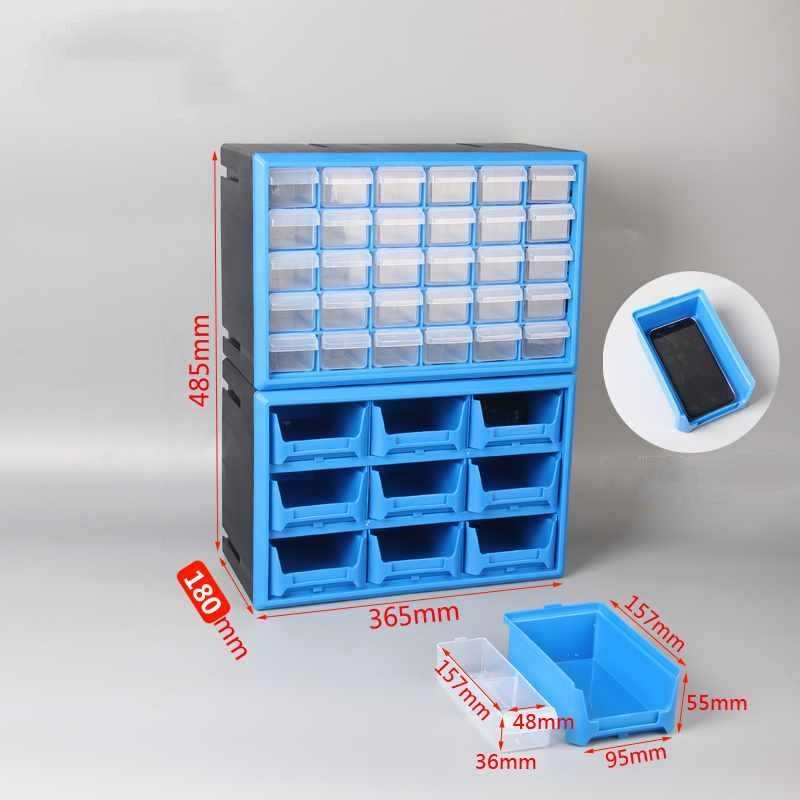 Casual Solid Color Plastic Storage Box