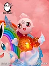 Evolution of Jigglypuff with LED - Pokemon Resin Statue - EGGS Studios [In Stock]