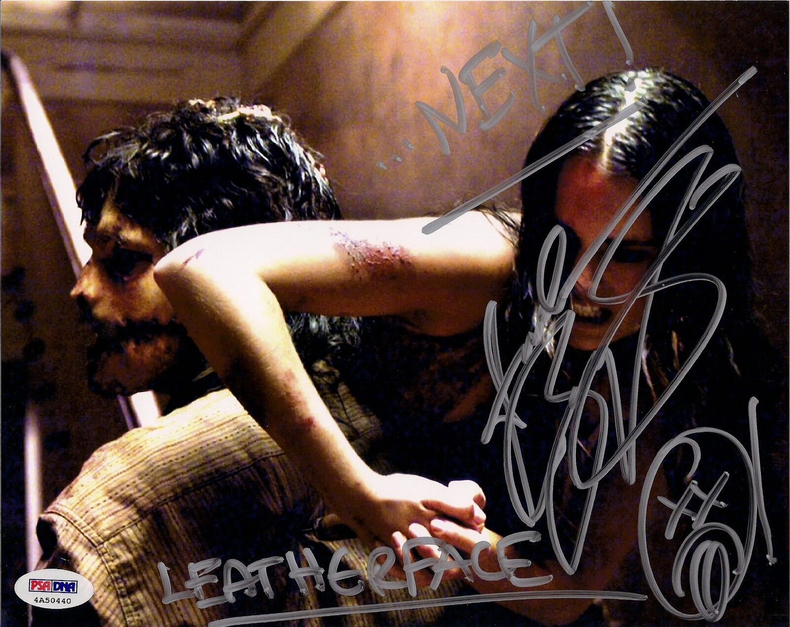 Andrew Bryniarski Signed Texas Chainsaw Massacre 8x10 Photo Poster painting PSA/DNA COA Auto'd 0