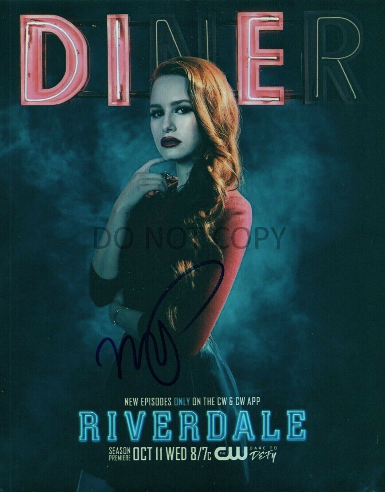 Madelaine Petsch Riverdale Autographed Signed 8x10 Photo Poster painting Cheryl Blossom REPRINT