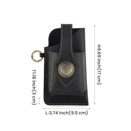 Multifunctional Leather Mobile Phone Bag