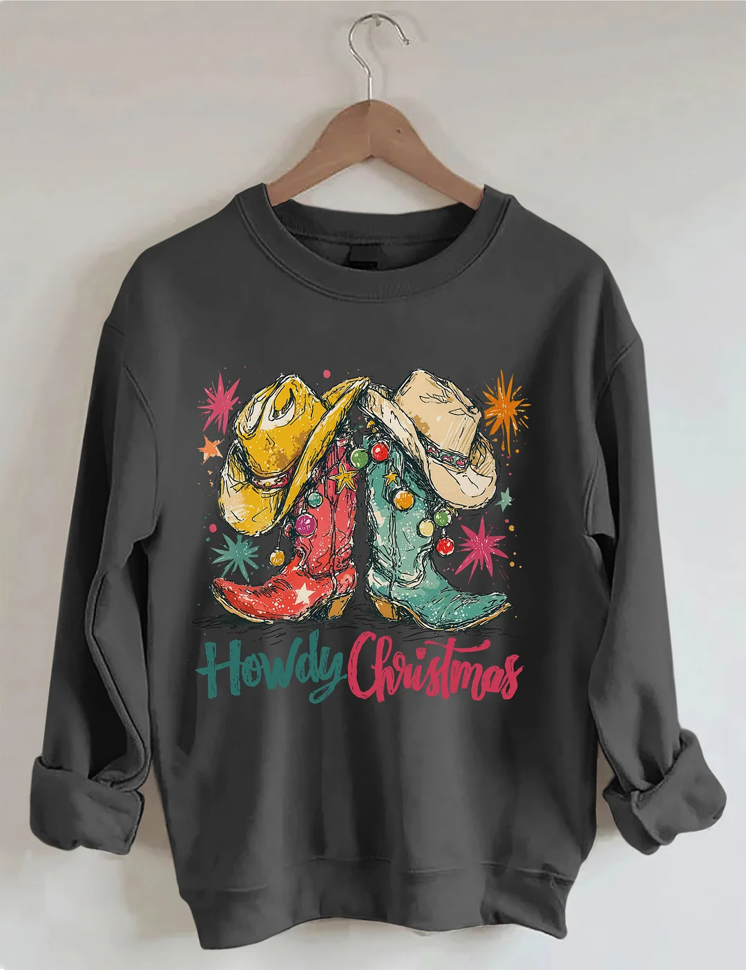 Howdy Christmas Sweatshirt