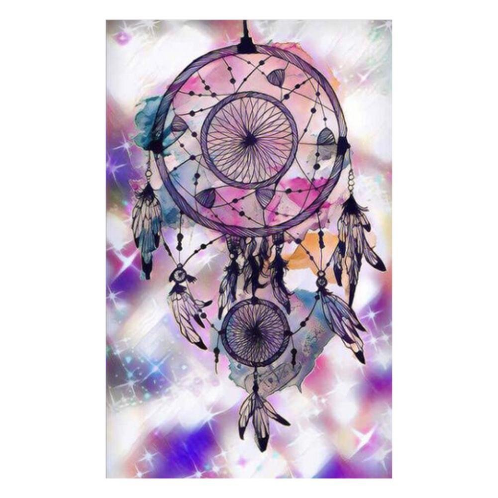 Full Round Diamond Painting Fantasy Dream Catcher (35*25cm)